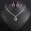 18k Gold Plated Brass Oval Gem Bridal Jewelry Sets for Wedding thumbnail 1