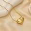 Fashion 18k Gold Plated Irregular Design Pendant Women's Stainless Steel Charm Chain Fashion Jewelry Necklace thumbnail 3