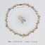 Elegant 18k Gold Plated Crystal Cluster Bridal Jewelry Set thumbnail 3