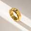 Waterproof 18k Gold-Plated Women's Accessories Zircon Heart Couple Stainless Steel Fashion Jewelry Ring thumbnail 2