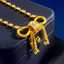 Lonceen Dazzling Bow-Tie Tassel Necklace thumbnail 2