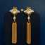 Lonceen Playful Bee & Tassel Drop Earrings thumbnail 1