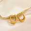 Premium fashion jewelry earrings: vintage 18k gold-plated, luxurious women's stainless steel earrings thumbnail 1