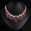 18k Gold Plated Copper Zircon Necklace for Women’s Evening Events thumbnail 2