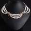 Royal Vintage Style Multi Layer White Pearl Necklace thumbnail 2