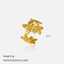 Adjustable Gold Flower Stainless Steel Ring for Women thumbnail 3