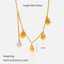 Gold Stainless Steel Shell Necklace for Women Daily Wear thumbnail 3