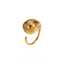 Gold Adjustable Stainless Steel Ring for Women thumbnail 2