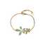 Luxury Gold Stainless Steel Flower Bracelet for Women thumbnail 2