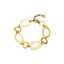 Gold Plated Chunky Stainless Steel Link Bracelet thumbnail 2