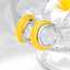 Lonceen Yellow Stainless Steel Earrings for Women thumbnail 3