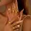Waterproof Gold Plated Custom Open Stainless Steel Jewelry Wholesale Ring Anillos Joyeria De Acero Non-Oxidizable Joyas Mayor thumbnail 2