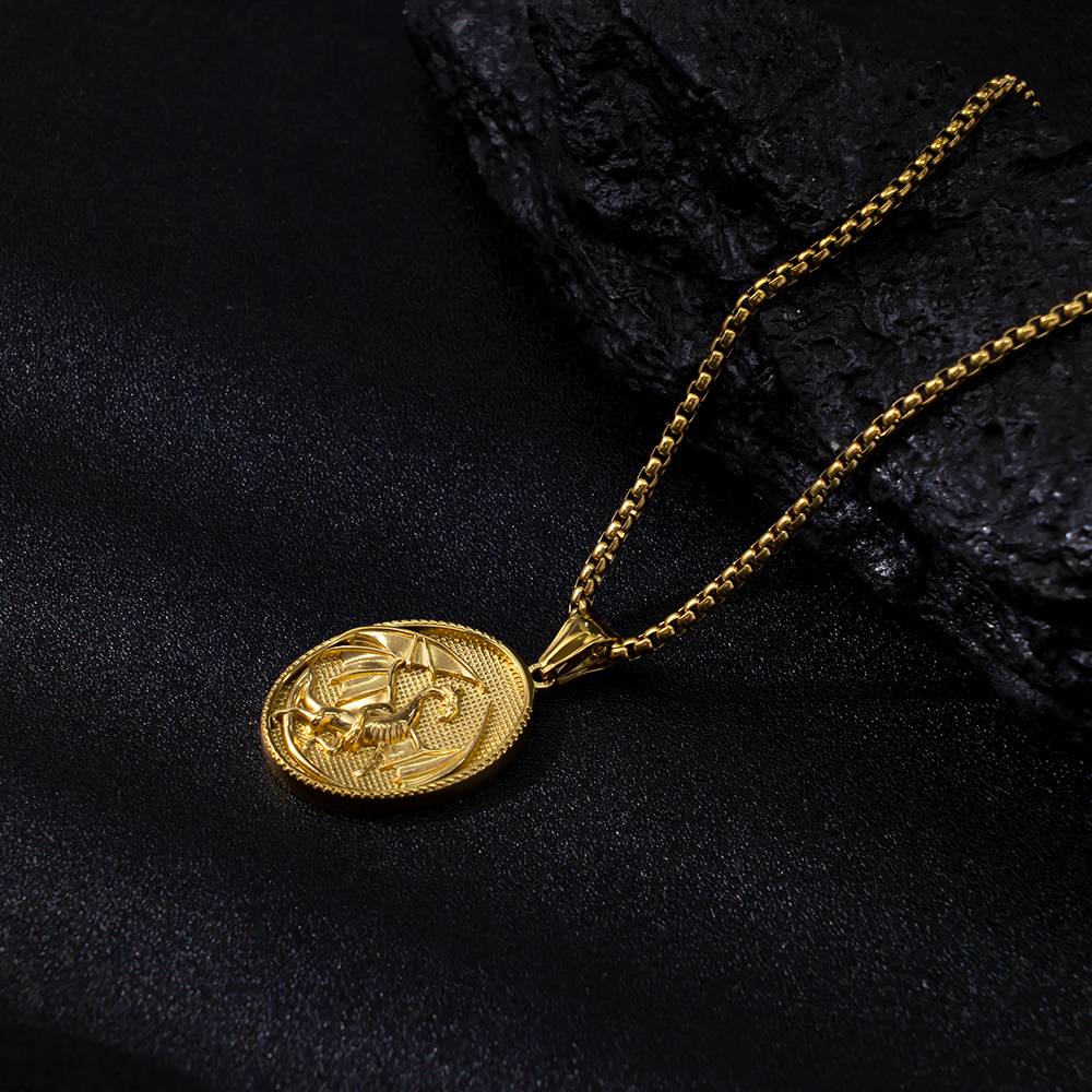 Elegance and Power: NM154 Men's Necklace Unveiled