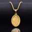 TikTok Hot Selling 18k Gold Virgin Mary Charm Pendant Men's Gold Jewelry Wholesale thumbnail 2