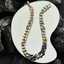 Stainless Steel Zircon Hip-hop Collar Colorful Fashion Jewelry Men's Necklace thumbnail 2